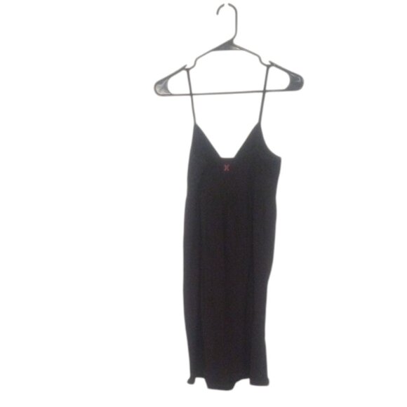 Hurley Black Sleeveless Midi Dress | V neck | M - Picture 3 of 3